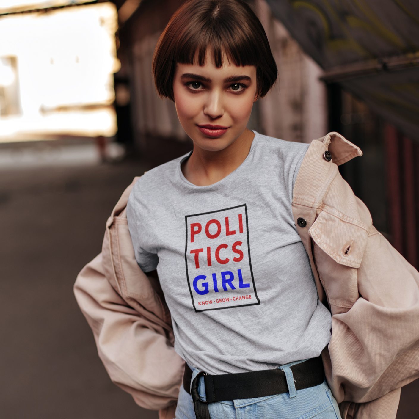 PoliticsGirl Logo T-Shirt